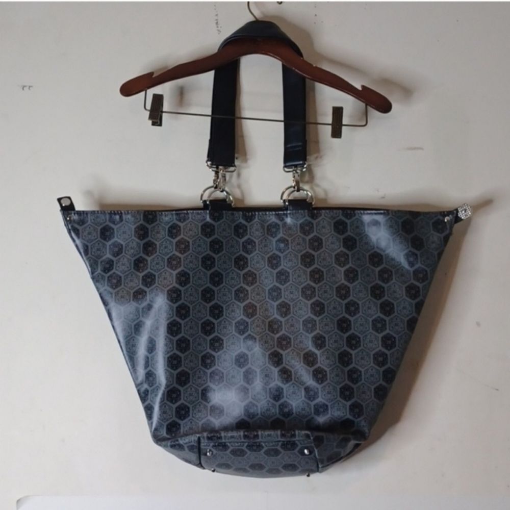 Thinkgeek Stylish Gray Hexagon Tote Bag - image 7